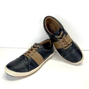 Vionic Tahoe Women Sneaker Size 7.5 Black Y Tan Orthaheel Technology Podiatrist